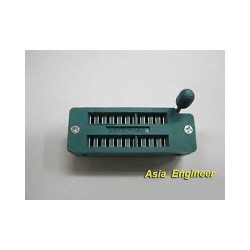 5pcs 20pin 20 Pin 2.54mm IC Test Universal ZIF Socket