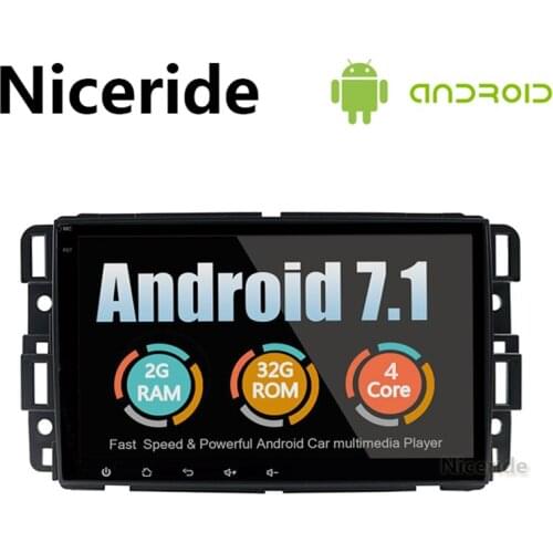 8" Android 8.1 Quad Core Radio Car DVD Player Stereo GPS for Chevrolet Tahoe Traverse BUICK Enclave GMC HUMMER
