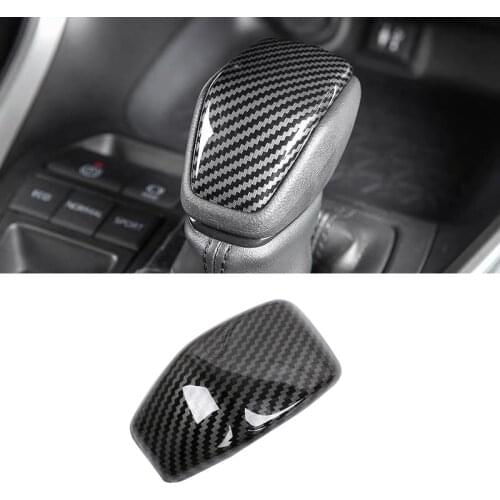 Car Interior Styling Stainless ABS Carbon fiber For Toyota RAV 4 XA50 2019 2020 Accessories