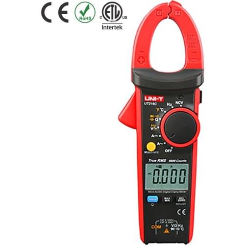 UNI-T UT-216C 600A True RMS Digital Clamp Meters Auto Range w/Frequency Capacitance Temperature & NCV Test Megohmmeter UT216C