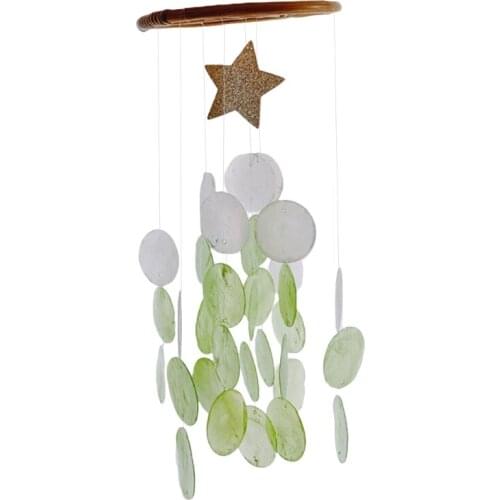 Home Shell Wind Chime Nordic Kids Room Nursery Decorations Hanging Windchimes R7RB