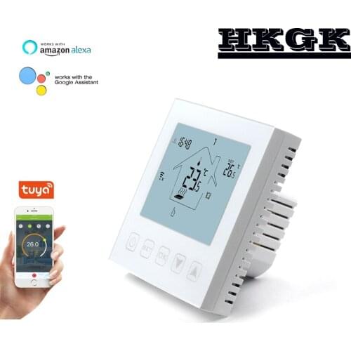 Economical and practical 3A water heating system with WIFI thermostat, temperature 0.5 °C precision display