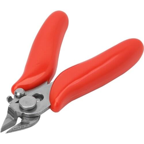 Mini 3.5" Diagonal Side Cutting Pliers Lock Cable Wire Cutter Repair Hand Tools