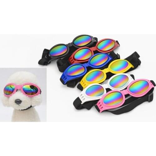 Pet Dogs Goggles Doggy Puppy Foldable Sunglasses Dog Outdoor High Quality Pets Sunglass Home Pet Supply Dogs Supply Cat Toys