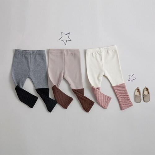 Toddler Autumn Pants For 6Months - 3Years Baby Girls Boys Pants Children Cacual Clothes Cotton Pencil Long Pants Slim Warm