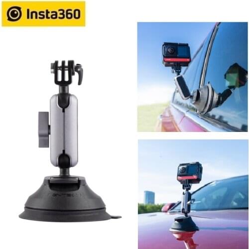 Suction Cup Car Mount Accessories For Insta360 ONE X2 / ONE R / ONE X ONEX2 Action Camera