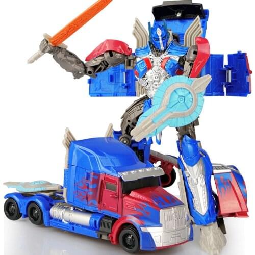 19cm Transformation Robot Car Action toys Deformation Robot Toy Action Figures Toys For Education Children Model Toy