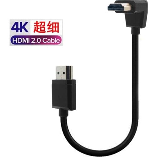 Super Soft Micro HDMI Cable male to HDMI OD 3.0mm Thin Cables & Mini HDMI male Cable 2k*4k hd @60hz 30cm 60cm 1m