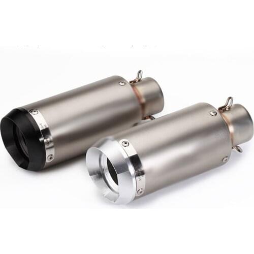 51mm Universal Motorcycle Exhaust with DB killer exhaust For R6 R15 R3 ZX6R ZX10 Z900 1000 CBR1000 GSXR1000 MT07 MT09