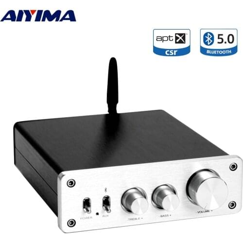 AIYIMA TPA3255 Bluetooth 5.0 Power Amplifier 325Wx2 Bluetooth QCC3034 APTX Stereo Audio Amp Sound Amplifier Speaker Home Theater