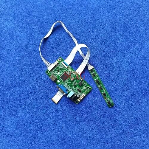 LCD 30-Pin eDP Panel VGA+HDMI-compatible 1920*1080 DIY KIT Matrix drive controller board For B140HAN05.0/1/2/3/4/7/8/9/A