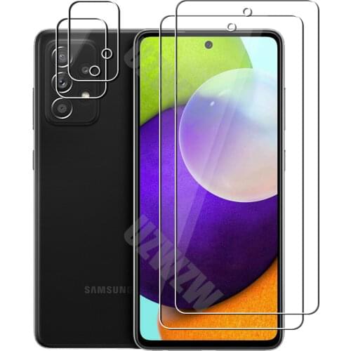 For Samsung Galaxy A52 ( 5G / 4G ) Camera Lens Film & Tempered Glass Screen Protectors Protective Guard HD Clear