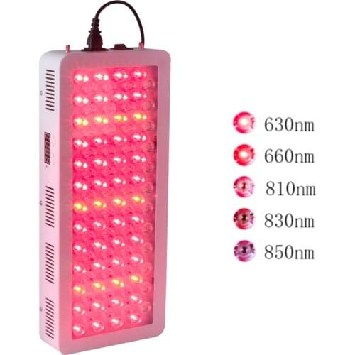 Anti-aging 500W Red Light Therapy 630nm 660nm,Near Infrared Therapy Lamp Full Body 810nm 830nm 850nm, Red LED Grow Lights