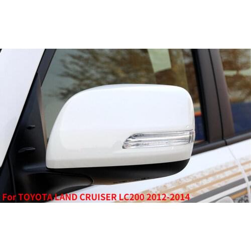 CAPQX Hight quality Auto Electric folding closed Rear view mirror for TOYOTA LAND CRUISER LC200 2012 2013 2014 9 wires