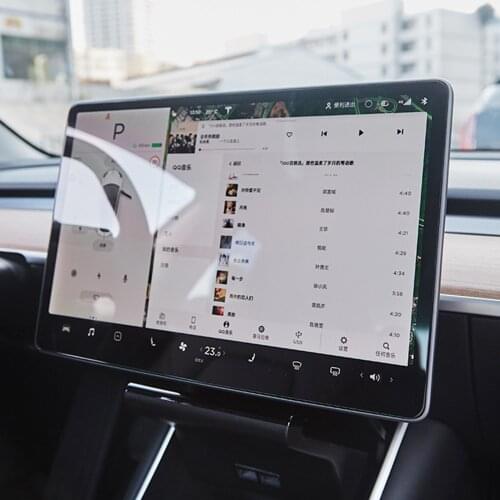 Car Accessories Center Control Touchscreen Navigation Touch Screen Protector For Tesla Model 3