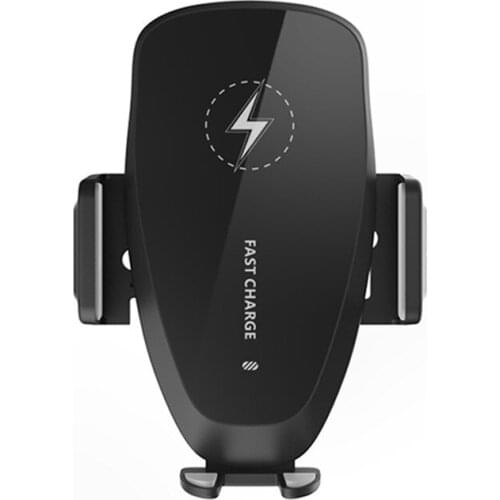 15w Automatic Clamping Car Fast Charging Holder for Iphone X/XS/XR Samsung S8/S9 Plus Huawei QI Wireless Charger Infrared Sensor