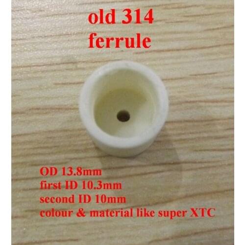 Free shipping 10pcs/lot Original New and Old Predator 314 Tube Ferrules Billiards Pool 314 ferrules Billiards cue accessories
