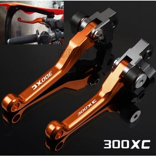 For 300XC 300 XC 2006-2018 2007 2008 2009 2010 CNC Motorcycle DirtBike Dirt Pit Bike Motocross Pivot Brake Clutch Levers