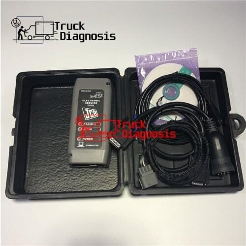 Heavy duty Truck Diagnostic kit tool for JCB Electronic Service interface with JCB Service Master 4 v1.73.3 software