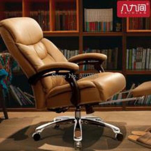 Computer Chair Office Chair Stool Bow Gaming Seat Backrest Study Boss Chair Home Comfortable Sedentary