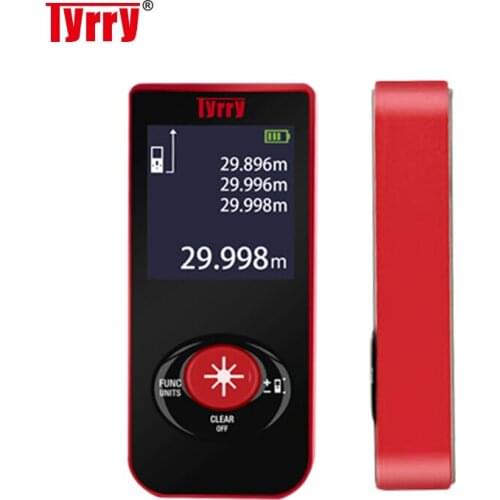 TYRRY Laser Rangefinder Digital Range Finder Tape Distance Measuring Meter Tools Laser Distance Meter