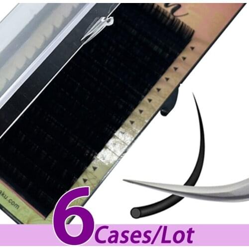 6pcs/lot Outstanding quality lash trays volume russian PBT korean custom box color trays individual mink eyelash extension trays