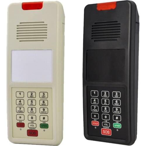 Wall Mounted Elevator Phone Landline, for Hotel Office, Adjustable Volume, Waterproof, Fast Emergency SOS Dial, without Handset