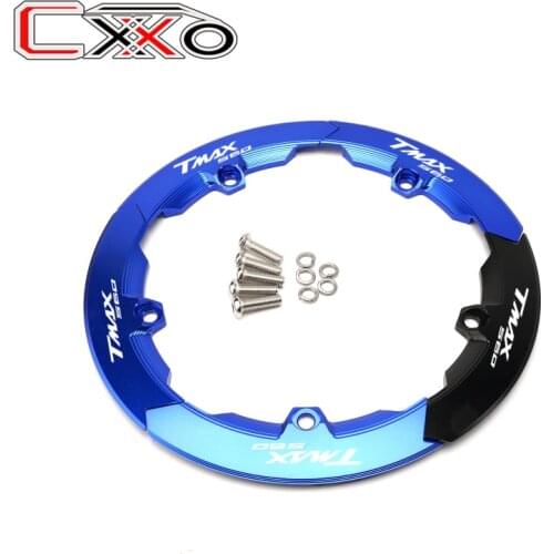 New Arrival For Yamaha TMAX560 tmax 560 Tech Max TMAX 560 2020 Motorcycle CNC Transmission Belt Pulley Cover