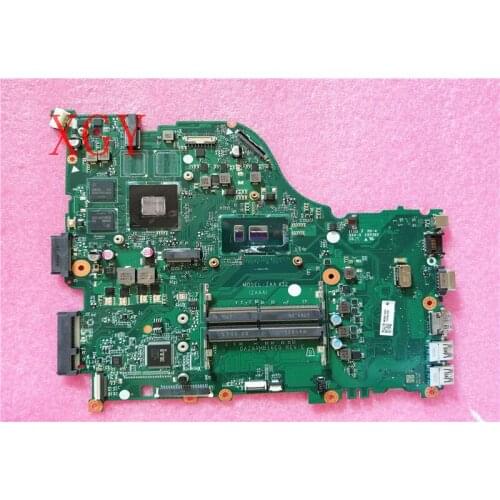 Original FOR Acer E5-575 E5-575G Motherboard DAZAAMB16E0 i5-7200U SR2ZU N16S-GT1-KA-A2 GPU 100% perfeito trabalho