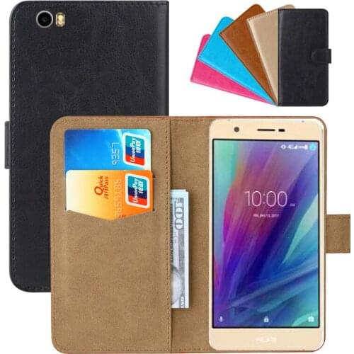 Luxury Wallet Case For SANTIN Promotion Firefly PU Leather Retro Flip Cover Magnetic Fashion Cases Strap