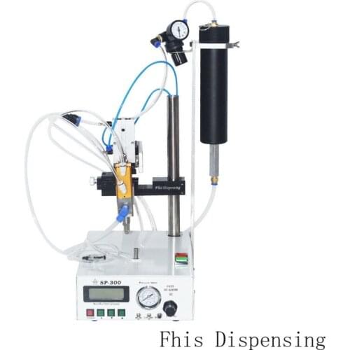 Manual Dual Liquid Glue Gun with Pressure Barrel