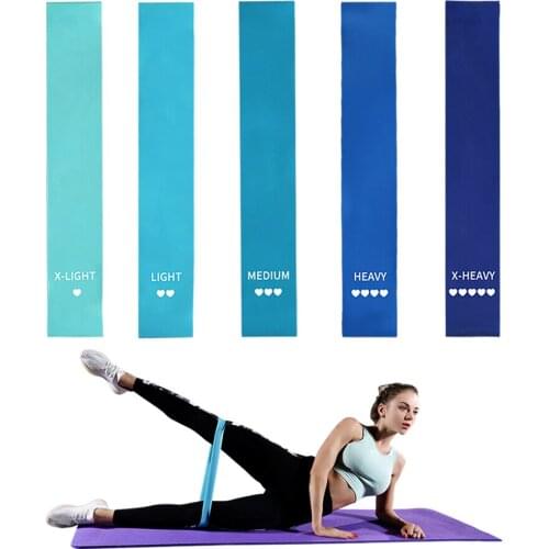 Crossfit Exercise Rubber Bands Fitness Elastic Resistance Bands Training Workout Booty Bands Pilates Gym Expander Home Equipme