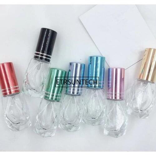 8ml Glass Perfume Spray Bottles Atomizer Refillable Empty Travel Scent Pump Cosmetic Container F1913