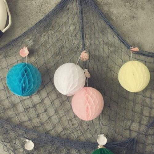 Tissue Paper Honeycomb Balls Lanterns Poms Wedding Birthday Party Home Decors Tops Colorful Balls Artificial Flowers