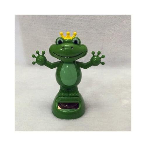 Prince Solar Decoration Car Interior Swingware Child Toys Unisex Plastic Electronic Student Gift Animal Model 2021