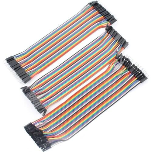 10CM 20CM 30CM 2.54mm 40P Dupont Jumper Cable wire Male to Male + Female to Male + Female to Female Dupont Copper Cable