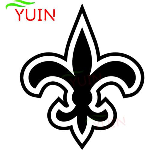 Iris Louisiana Car Decals Fashion Body Decoration Personalized PVC Waterproof Sunscreen Stickers Can Be Customized Color