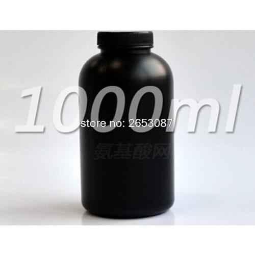 1000 ML New empty pigment ink bottles eco solvent Ink bottles for EPSON UV flatbed printer--6pcs
