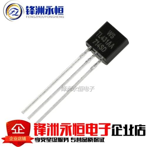 50PCS TL431A TO92 TL431 TO-92 431 new and original IC Chipset