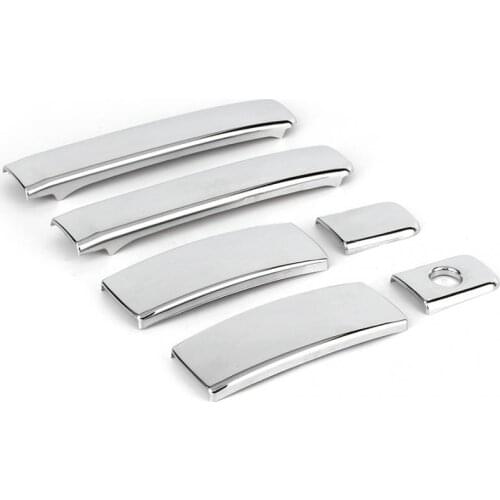 6pcs Car Electroplating Door Handle Cover Trim Fit for HYUNDAI GRAND STAREX (H1) 2019 ABS Car Door Handle Sticker
