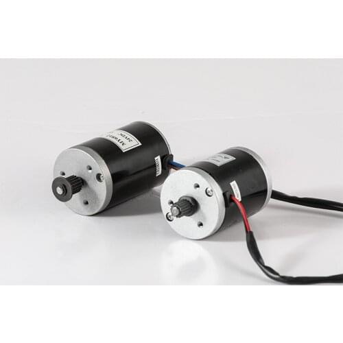 Permanent magnet dc brush motor electric scooter accessories pulley w24v BM6812-150