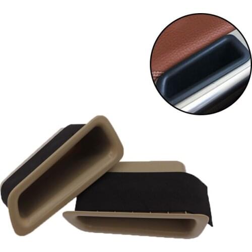 Car Styling Front&Back Door Handle Storage Box 2 PCS Apply For Volvo XC60 2014-2016 Auto Interior Organizer Accessories