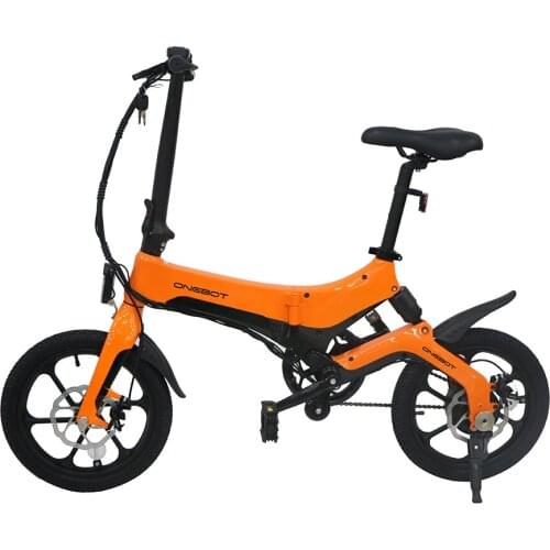 [EU STOCK] Onebot S6 16 Inch Electric Bike Adult 250W Electric Bicycles 36V 6.4AH Foldable Electric Bicycle 50KM Range Ebike