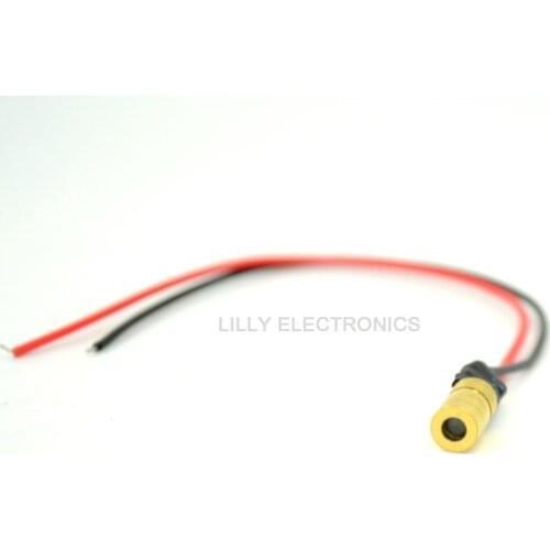 Mini Dot Infrared IR Laser Diode Module 780nm 3mw w/ Driver-in 6x10mm