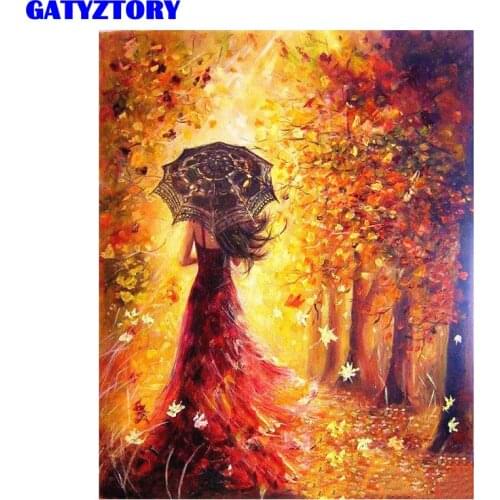 Frameless Abstract Figure Painting DIY Painting By Numbers Modern Wall Art Picture Hand Painted Oil Painting For Home Decoration