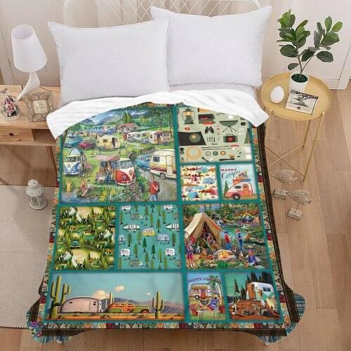 Retro Flower Print Bed Cover Set Kid Boy Girl Duvet Cover Adult Child Bed Sheets And Pillowcases Comforter Bedding Set