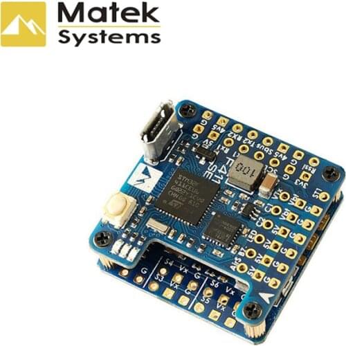 New Matek Systems F411-WSE STM32F411CEU6 Flight Controller Built-in OSD 2-6S for RC Airplane Fixed Wing DIY Accessories Parts
