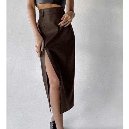 Miss Thalia Wrap Pencil Skirts