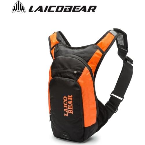 Moto Backpack Motorcycle Shoulder Bag Riding Sports Outdoor Backpacks Motorbike Street Moto Cycling Black Orange Bags Mens