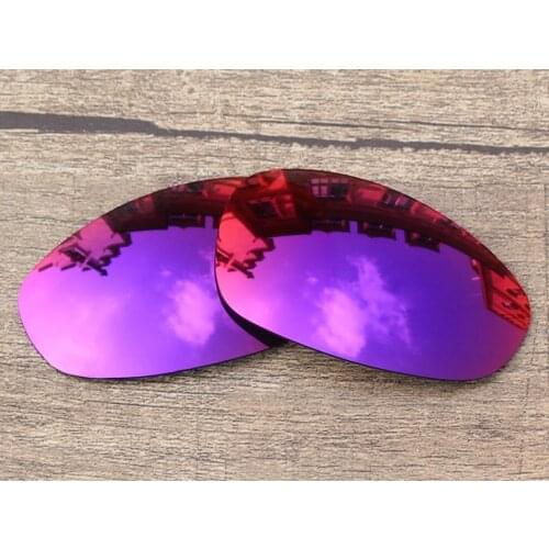 Vonxyz Midnight Mirror Polarized Replacement Lenses for-Oakley Juliet Frame